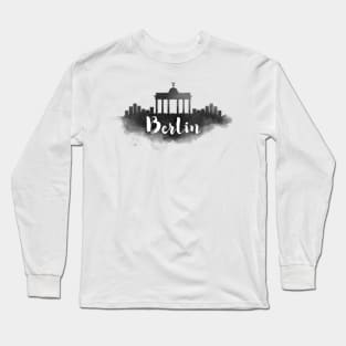 Berlin watercolor Long Sleeve T-Shirt